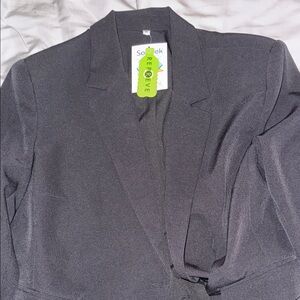 Sophisticated Gray Blazer by [Brand]